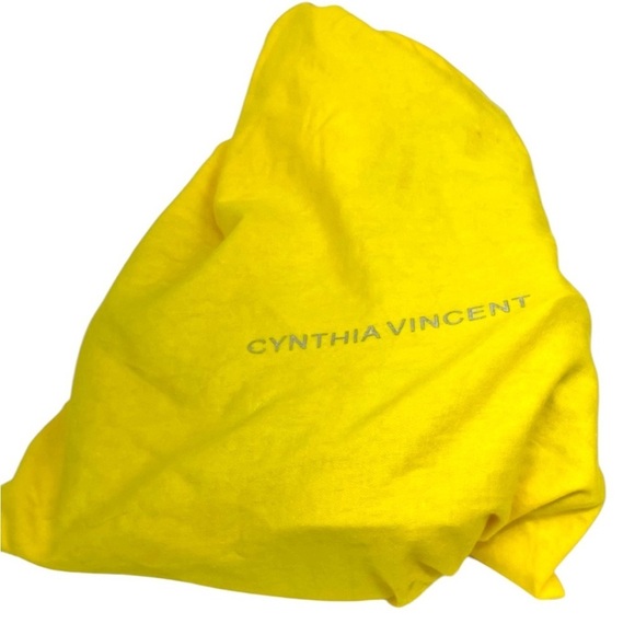 Cynthia Vincent Jett Wedge Leather Sandals 7.5 Buckle Heel Stones Cut Out - Picture 14 of 15